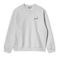 Carhartt Felpa Unisex I025475 Ash Heather - Grigio