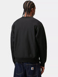 Carhartt Felpa American Script Unisex I025475 Black - Nero