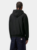 Carhartt Felpa Cappuccio American Script Unisex I028279 Black - Nero