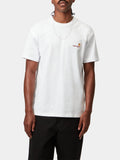 Carhartt T-shirt American Script Unisex I029956 White - Bianco