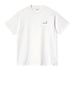 carhartt t shirt american script unisex i029956 white bianco 169370481