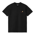 Carhartt T-shirt American Script Unisex I029956 Black - Nero