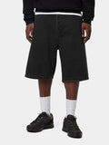 Carhartt Bermuda Jeans Landon Unisex I030469 Black - Nero