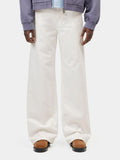 Carhartt Jeans Wide Jane Donna I030497 White - Bianco