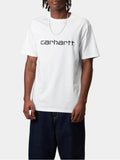 Carhartt T-shirt Unisex I035700 White / Black - Bianco