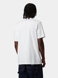 Carhartt T-shirt Unisex I035700 White / Black - Bianco