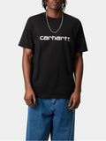 Carhartt T-shirt Unisex I035700 Black / White - Nero