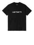 Carhartt T-shirt Unisex I035700 Black / White - Nero