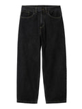 Carhartt Jeans Wide Unisex I035893 Black - Nero