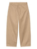 carhartt pantalone straight unisex i036312 leather beige 160387138