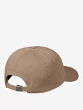 Carhartt Berretto con Visiera Madison Unisex I036730 Leather / White - Beige
