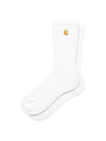 Carhartt Calzini Chase Unisex I036747 White / Gold - Bianco