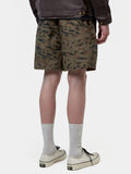 Carhartt Bermuda Casual Unisex I036801 Duck Feather Print, Cypress / - Marrone