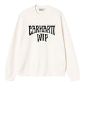 Carhartt Pullover Unisex I036847 Wax / Black - Bianco