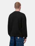 Carhartt Pullover Unisex I036847 Black / Wax - Nero