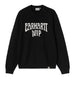 carhartt pullover unisex i036847 black wax nero 165033154