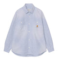 Carhartt Camicia Casual Unisex I036919 - Celeste