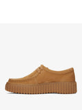 Clarks Scarpa Stringata Torhill Bee Donna TORHILL BEE Light Tan Nubuck - Marrone