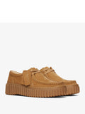 Clarks Scarpa Stringata Torhill Bee Donna TORHILL BEE Light Tan Nubuck - Marrone