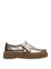 clarks scarpa stringata torhill donna torhill bee gold leather oro 161706157