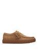 clarks scarpa stringata torhill lo uomo torhill lo dark sand suede marrone 164181392