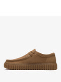 Clarks Scarpa Stringata Torhill Lo Uomo TORHILL LO Dark Sand Lea - Marrone