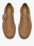 Clarks Scarpa Stringata Torhill Lo Uomo TORHILL LO Dark Sand Lea - Marrone