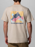 Columbia T-shirt Uomo 2155021 Dark Stone Sun - Beige
