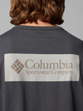 Columbia T-shirt Heavyweight Iconic Uomo 2155061 Shark Csc Box - Grigio