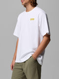 Columbia T-shirt Heavyweight Iconic Uomo 2155061 White Repeated - Bianco