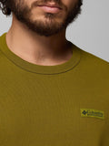 Columbia T-shirt Heavyweight Iconic Uomo 2155061 Mossy Green cs - Verde