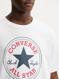 Converse T-shirt Chuck Logo Uomo CVM5T459 White 10a - Bianco