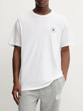 Converse T-shirt Chuck Print Uomo CVM5T565 White 10a - Bianco