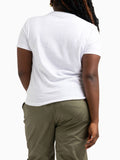 Converse T-shirt Donna CVW6T088 White 10a - Bianco
