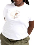 Converse T-shirt Donna CVW6T088 White 10a - Bianco