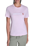Converse T-shirt Apple Donna CVW6T108 New Found Bloom - Rosa