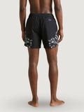 County of Milan Shorts Mare Snakes Uomo COMAS260651 Black Snake - Nero