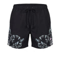 County of Milan Shorts Mare Snakes Uomo COMAS260651 Black Snake - Nero