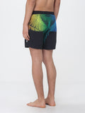 County of Milan Shorts Mare Wings Uomo COMAS260657 Black / Rainbow Wings - Nero