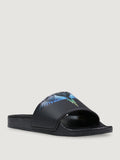 County of Milan Ciabatte Uomo COMAS260680 Black / Royal Wings - Nero