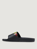 County of Milan Ciabatte Uomo COMAS260895 Black / Rainbow Wings - Nero