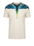 County of Milan T-shirt Uomo S6CMMATH022 Cocco/coconut - Avorio