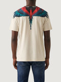 County of Milan T-shirt Uomo S6CMMATH029 Cocco/coconut - Avorio