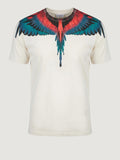 County of Milan T-shirt Uomo S6CMMATH029 Cocco/coconut - Avorio