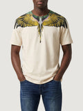 County of Milan T-shirt Uomo S6CMMATH032 Cocco/coconut - Avorio