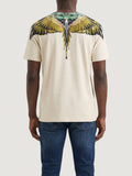 County of Milan T-shirt Uomo S6CMMATH032 Cocco/coconut - Avorio