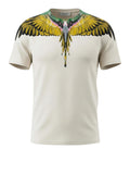 County of Milan T-shirt Uomo S6CMMATH032 Cocco/coconut - Avorio
