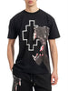 county of milan t shirt uomo s6cmmath043 nero 160349954