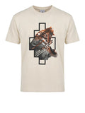County of Milan T-shirt Uomo S6CMMATH050 Cocco/coconut - Avorio