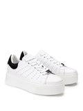Cult Sneakers Perry Donna CLW316221 White/strass Black - Bianco
